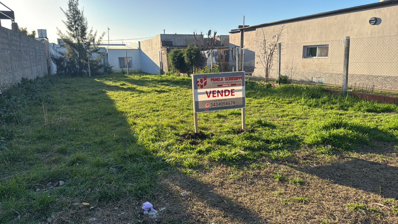 VENDO LOTE EN GENERAL RAMIREZ, ENTRE RIOS