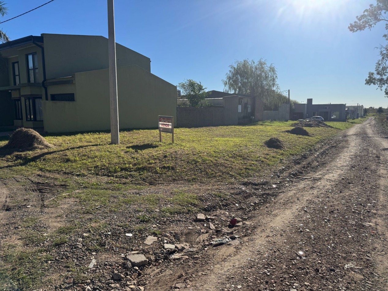 VENDO LOTE EN ESQUINA, GENERAL RAMIRE, ENTRE RIOS