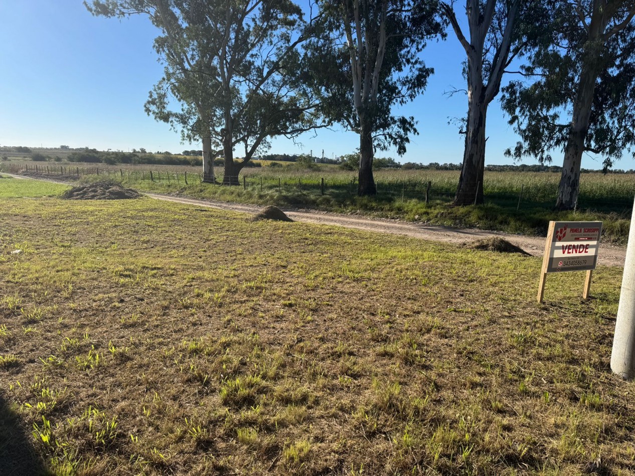VENDO LOTE EN ESQUINA, GENERAL RAMIRE, ENTRE RIOS