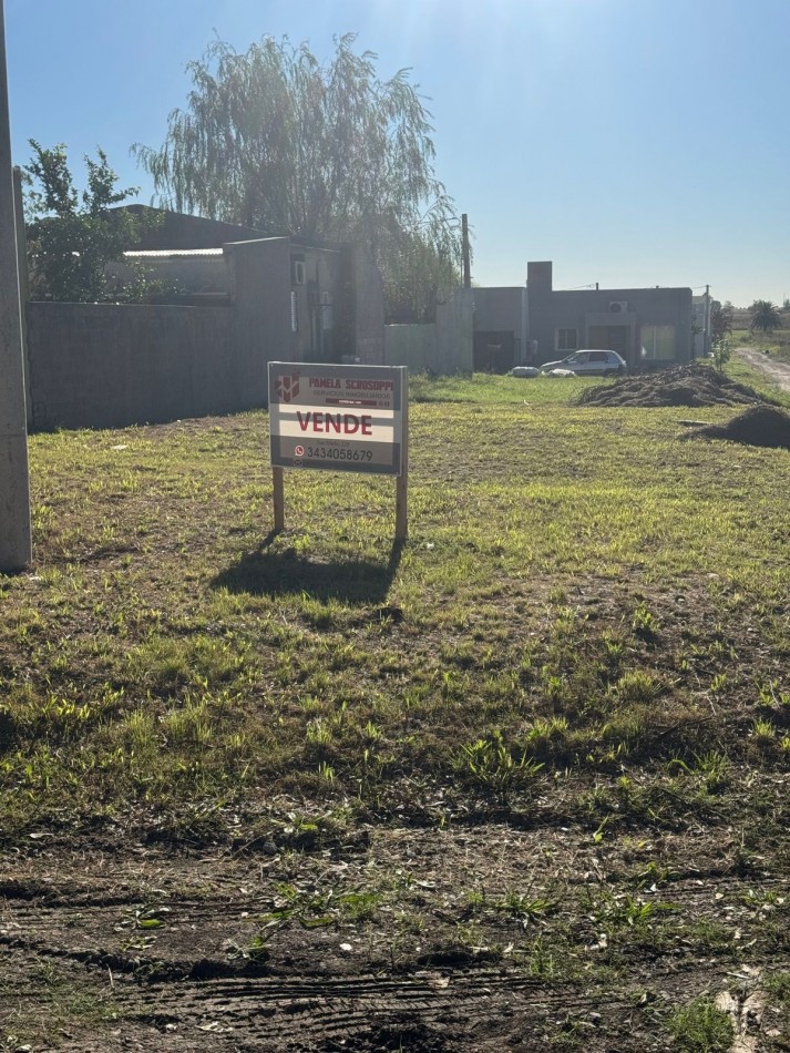 VENDO LOTE EN ESQUINA, GENERAL RAMIRE, ENTRE RIOS