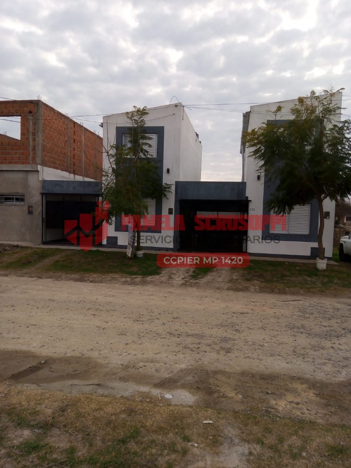 VENDO DUPLEX DOS DORMITORIOS EN GENERAL RAMIREZ, ENTRE RIOS
