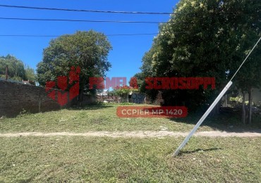 VENDO LOTE SOBRE CALLE LIBERTADOR, GENERAL RAMIREZ, ENTRE RIOS